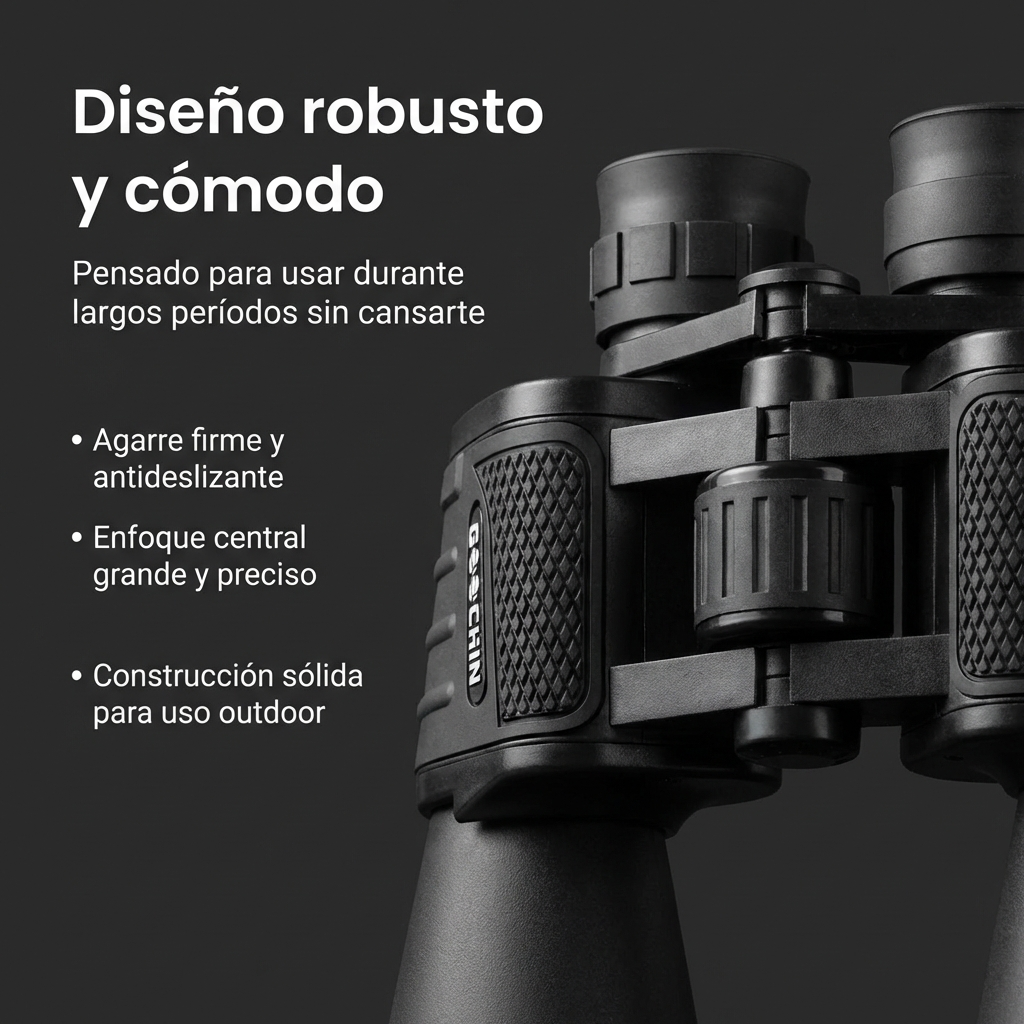 Binoculares Optivus 20x50 con Prisma BAK4