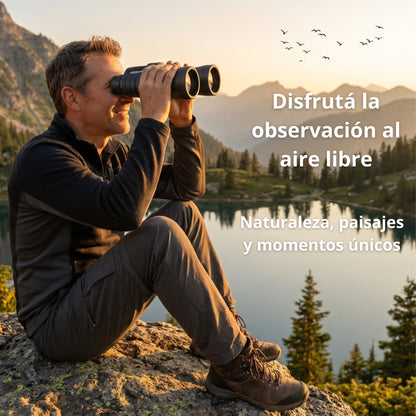 Binoculares Optivus 20x50 con Prisma BAK4