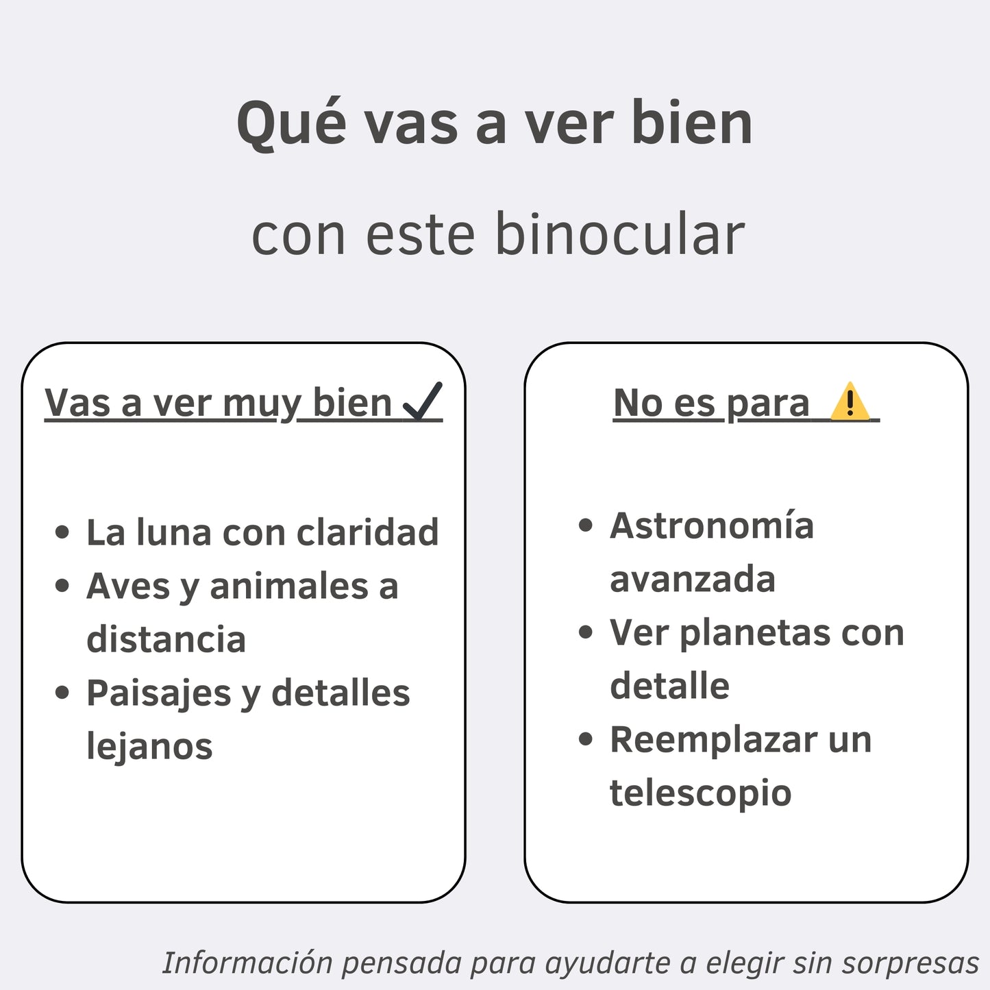 Binoculares Optivus 20x50 con Prisma BAK4