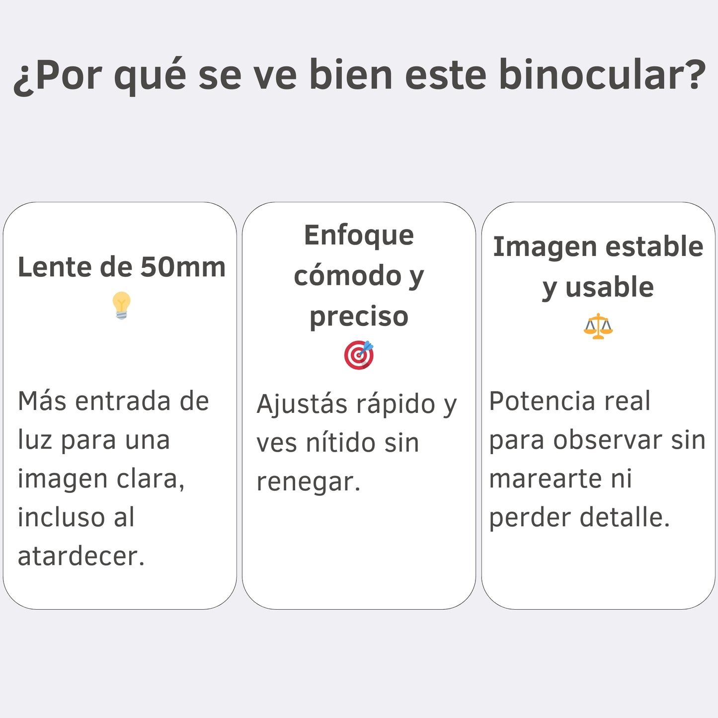 Binoculares Optivus 20x50 con Prisma BAK4