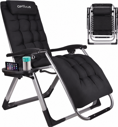 Reposera Reclinable Optivus Gravedad Cero con Acolchado