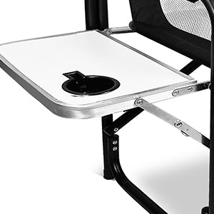 Silla Director Plegable Optivus con Mesa y Lunchera Térmica