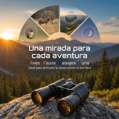 Mirá más lejos con claridad | Binoculares Optivus 20x50